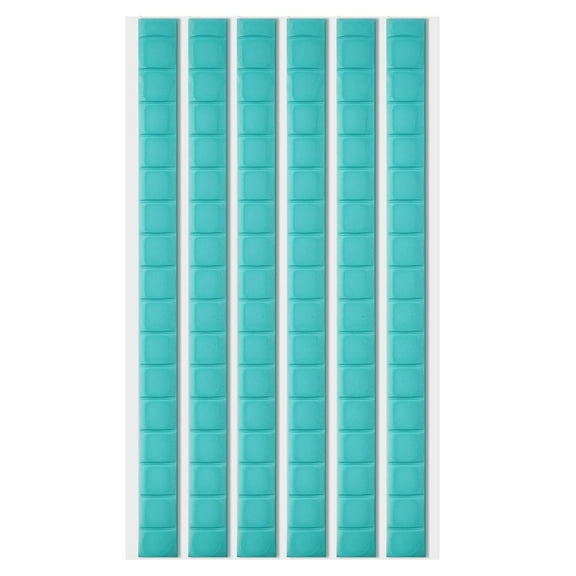 96Pcs Adhesive Poster Tacky Putty Sticky Non-Toxic Mounting Putty Reusable & Removable Wall Safe Tack Putty for Hanging Pictures and Museum, Art Photography (Green)
