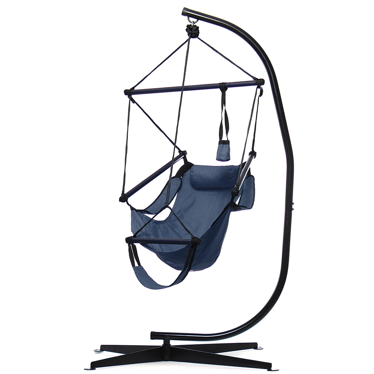 C Hammock Frame Stand with Hanging Chair in Patio & Garden ...