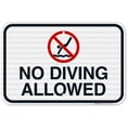 thumbnail image 1 of No Diving Allowed Sign, Pool Sign,, 1 of 8