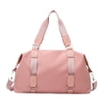 thumbnail image 1 of KLKCMS Gym Bag for Women Multipurpose Travel Duffle Bag for Exercise Weekend Sports Pink, 1 of 7