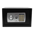 thumbnail image 1 of Caja De Seguridad, Caja Fuerte Portátil Antirrobo De Acero De aleación De Fácil Acceso, Portátil, Negra Para Hotel, 1 of 7