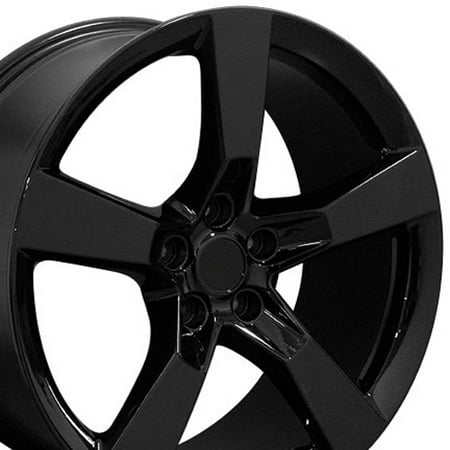 - 20 Inch Camaro SS Style - Fits Chevy Camaro - CV11 Gloss Black 20x9 Rim - Hollander 5531