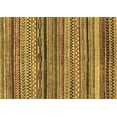 thumbnail image 1 of Ahgly Company Indoor Rectangle Abstract Brown Modern Area Rugs, 8' x 12', 1 of 4