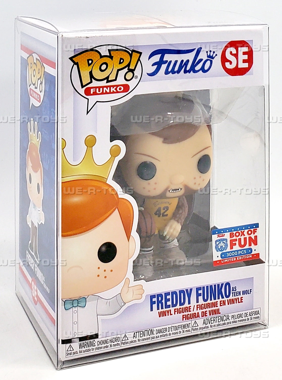Funko POP! Fundays Freddy Funko as Teen Wolf SE LE 3000 Exclusive