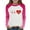 Pink2, variant on Annhoo Kids Valentine's Day Shirts Long Sleeve Crewneck Block Color Cute Graphic Print Pullover Blouse Girls Clothes