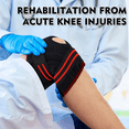 thumbnail image 3 of Neenca Supportive Knee Brace, Knee Support, Adjustable Knee Pad with Straps, 3 of 7