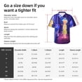 thumbnail image 5 of Lsque inside out 2 Pattern Hawaiian Shirt for Men Unisex Summer Beach Casual Short Sleeve Cotton Linen Button Down Shirts-X-Large, 5 of 6