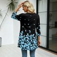 thumbnail image 7 of Womens 3/4 Sleeve V Neck Tunic Tops Summer Loose Fit Blouses Womens Tops Vacation Outfits, 7 of 7