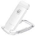 thumbnail image 3 of ShenMo Lampe de Lecture USB Rechargeable LED Lampes de Lecture avec Lampe de Lecture pour la Lecture dans la Pince de Lit 3 Niveaux de Luminosité Réglable Pliable Mini Lampe Clip (Blanc), 3 of 5