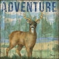 thumbnail image 2 of Gango Home Decor Lodge Adventure Lodge I & II by Paul Brent (Ready to Hang); Two 12x12in Gold Trim Framed Prints, 2 of 5