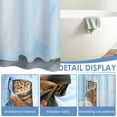 thumbnail image 3 of Funny Shower Curtain Cute Bathing Cat Shower Curtain Waterproof Polyester Fabric Washable Bathroom Decor Accessories for Home Apartment, 3 of 10