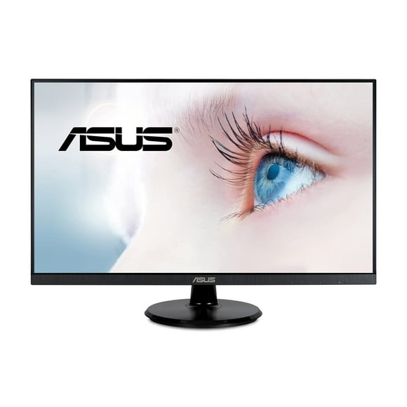 ASUS 27†1080P Monitor (VA27DQ) - Full HD, IPS, 75Hz, Speakers, Adaptive-sync/FreeSync, Low Blue Light, Flicker Free, VESA Mountable, Frameless, HDMI, VGA, DisplayPort, Tilt Adjustable (Renewed)