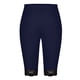 thumbnail image 3 of Karight Plus Size Slip Shorts for Women Soft Modal Short Leggings Lace Shorts Under Dresses Mid Thigh Leggings Pants, 3 of 4
