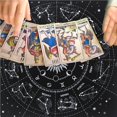 thumbnail image 3 of Youkk Nappe de Tarot 12 Constellations Jeu de Société Forme Carrée Ciel Astrologie Décoration Oracle, 3 of 6