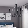 thumbnail image 3 of Penrose 6-Light Chandelier, 3 of 9