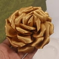 thumbnail image 2 of Rose Flower Brooches and Pins for Women | Hat Pins for Women | Flower Brooches for Women | Hair Pins for Women | Flower Pins for Clothes | Flower Hair Clips for Women | Lapel Pins for Women, Golden, 2 of 6