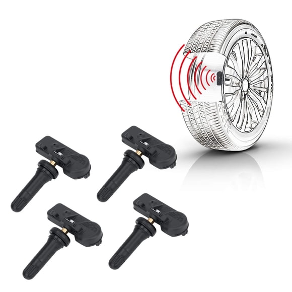 Sensor del sistema de control de presión de neumáticos (TPMS), paquete de 4