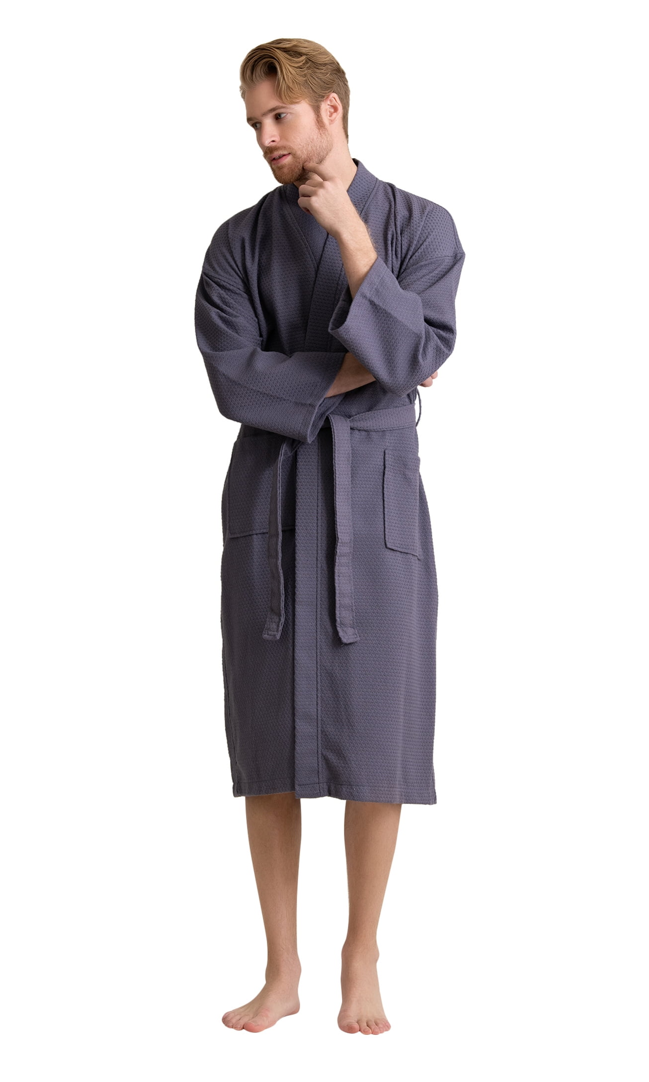 men's wool bathrobe