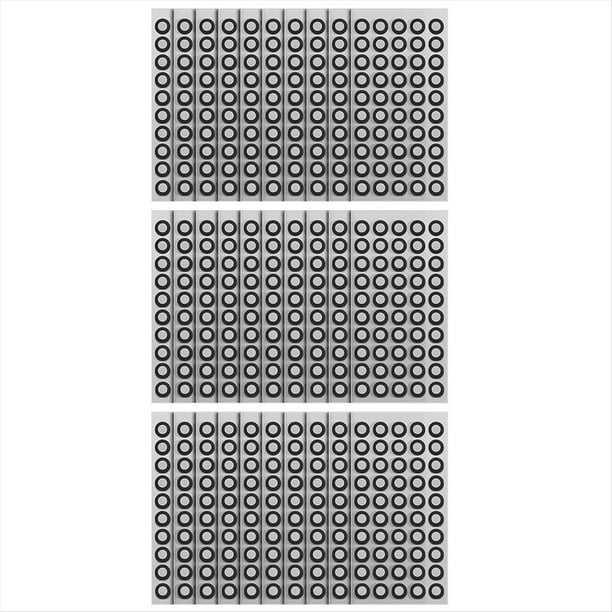 30 Hojas de 1500 Puntos de 6,0 mm para Escáner 3D. Marcadores de Puntos de Referencia de Seguimiento Preciso. Difusos.