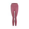 thumbnail image 6 of 2 Pcs High Waisted Mesh Yoga Pants for Women, Breathable Seamless Workout Leggings, Tummy Control Running Gym Tights with 4-Way Stretch for Gym, Yoga and Casual Wear-Coffee, 6 of 9