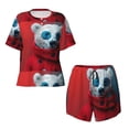 thumbnail image 4 of Lsque Stylish Polar Bear Sunglasses Women's Short-Sleeved Pajama Set - 2 Piece Soft and Lightweight Sleepwear Set-Small, 4 of 9