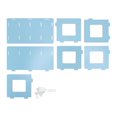 thumbnail image 1 of Estantería de escritorio Dekaim, soporte de madera para revistas y tarjetas que ahorra espacio, ideal para estudiantes y adultos., 1 of 8