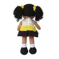 thumbnail image 3 of Plush 16" Yellow Aissa Rag Doll For Girls, Soft Plush Rag Doll, Sleeping Cuddle Buddy For Toddlers, Infants And Babies, Muñecas De Trapo Para Niña, First Doll For Kids, Safe For All Ages, 3 of 3