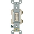 thumbnail image 2 of Leviton Toggle Light Switch RS115-TCP Framed Style - 15 Amp, Almond, 2 of 2