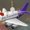 Purple, variant on HOARBOEG Aircraft Acrylic Christmas Tree Ornament, Aviation-Themed Holiday Decoration with Hanging Lanyard for Christmas Tree, Car Rearview Mirror, Home, and Office Festive Decor, Cute Plane Design