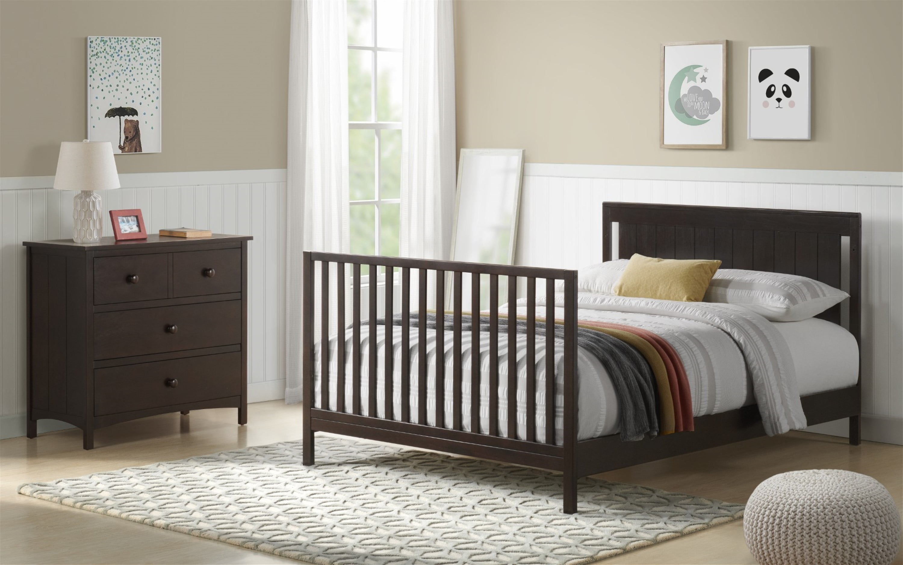 Oxford Baby Lazio Full Bed Conversion Kit, Espresso