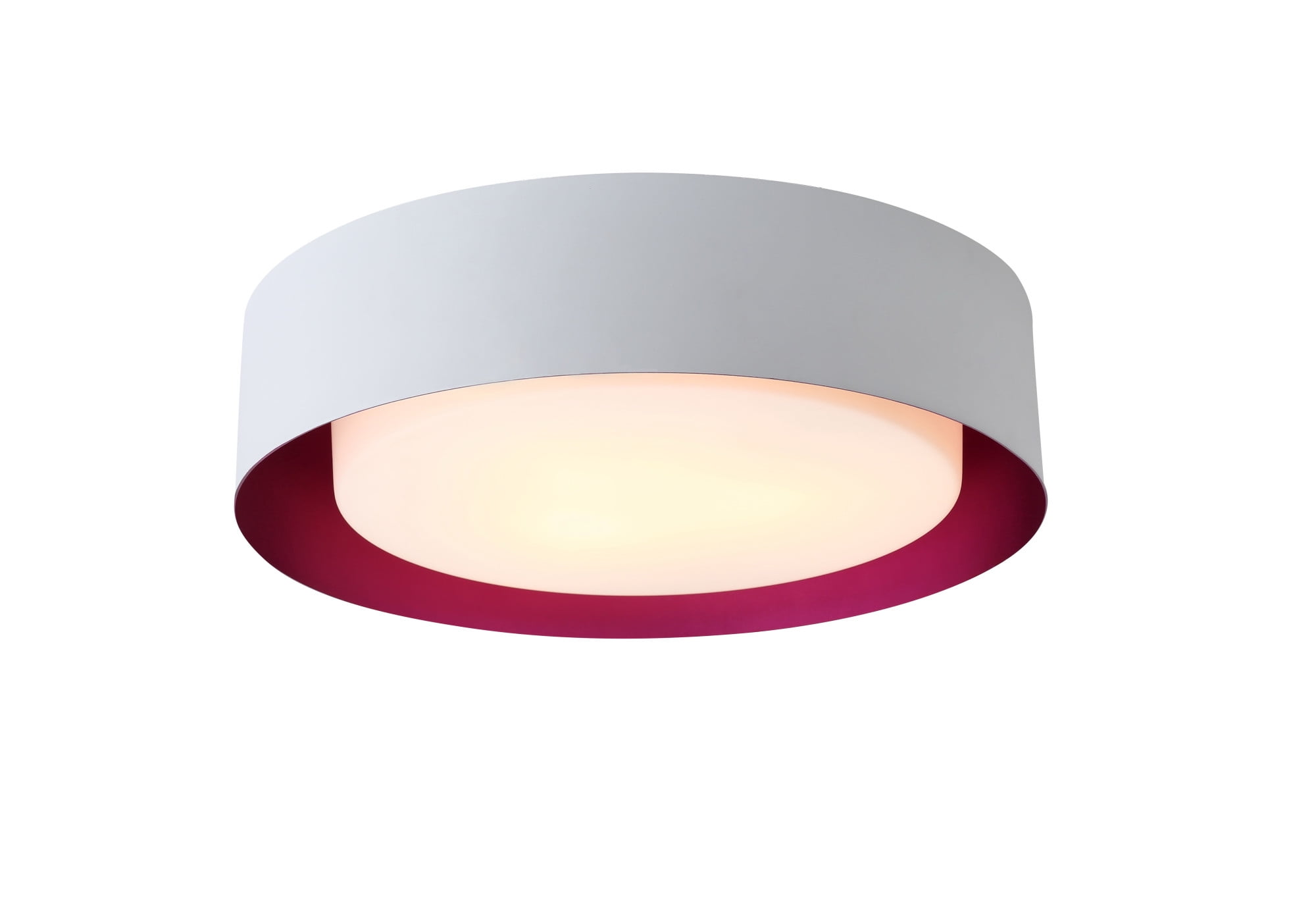 Lynch White & Purple Flush Mount Ceiling Light - Walmart.com