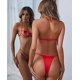 thumbnail image 2 of Women's Cute Bow Tie Cut-out Bra And Underwear Set (red), Sexy Doll Underwear Set Adjustable Lace Up Teddy Underwear Naughty Pajamas Christmas Valenti, 2 of 5