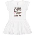thumbnail image 3 of Inktastic Nana and PopPop Love Me Girls Toddler Dress, 3 of 5