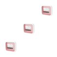 thumbnail image 4 of Wosthever Temporizador de cocina Temporizador de cocina digital Reloj de sincronización de horneado de plástico ABS portátil Rosado 3Conjunto, 4 of 6