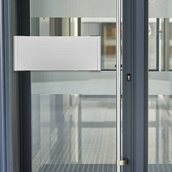 CIMAXIC Name Plate Holder For Office Silver Information Display 1Set