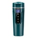 thumbnail image 3 of Hervidor eléctrico de viaje de 24 V/12 V, acero inoxidable 304, 450 ml, para coche Verde oscuro, 3 of 9