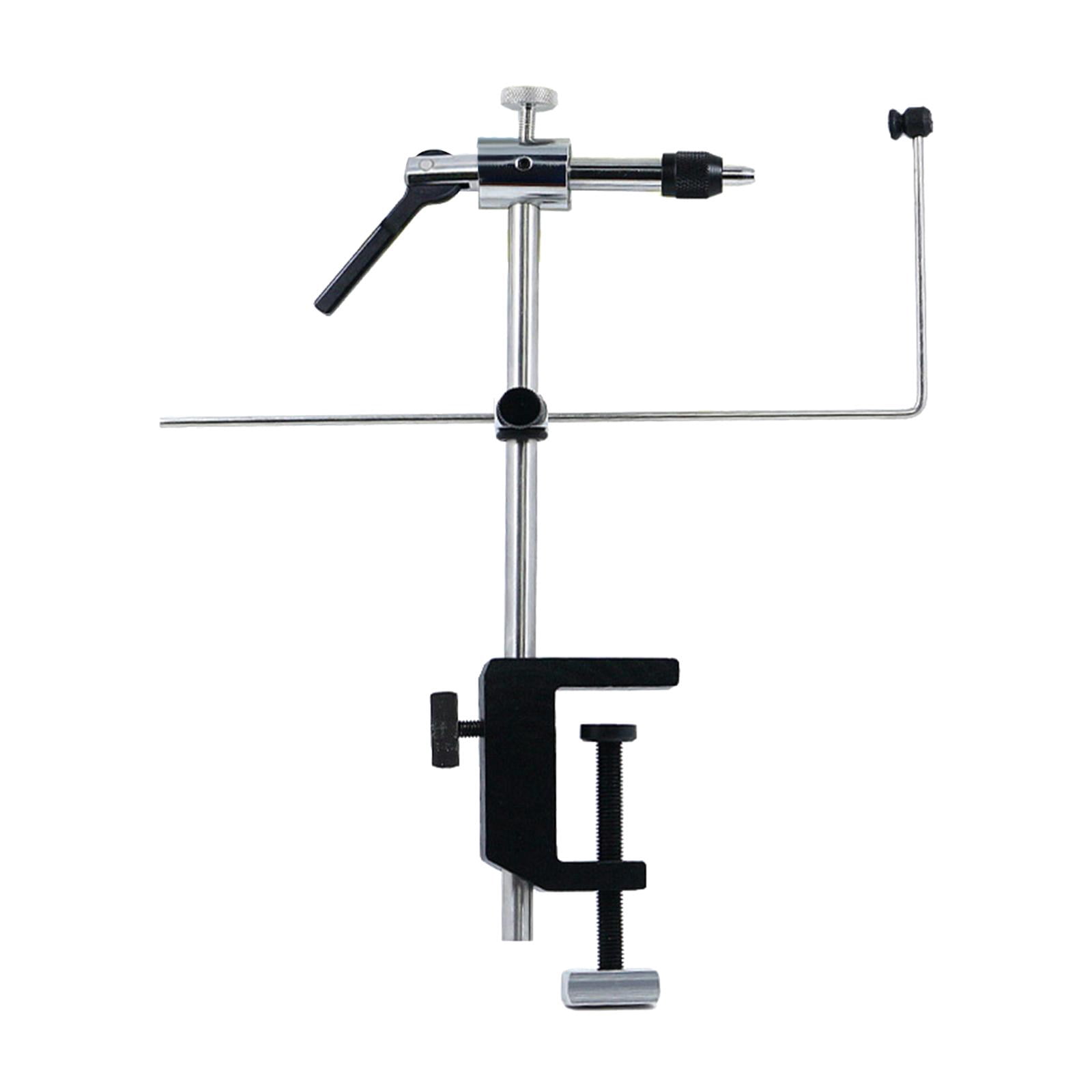 Fly Tying Vise Fly Vise Universal Multiple Adjustments Professional with Long Handle Rotatable for Teasers and Jigs Fly Tying Tools Rotary