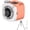 Orange, variant on Mini Camera Shaped Portable Fan with Tripod and Lanyard, Small Personal Fans Quiet Desk Fans Cute Compact Handheld Fan Strong Airflow for Outdoor Office Desk Use,Blue