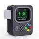 thumbnail image 3 of Soporte Del Cargador Soporte Del Cargador Soporte de cargador de consola de juegos 3D de silicona para Apple Watch Series 8 7 (gris), 3 of 8