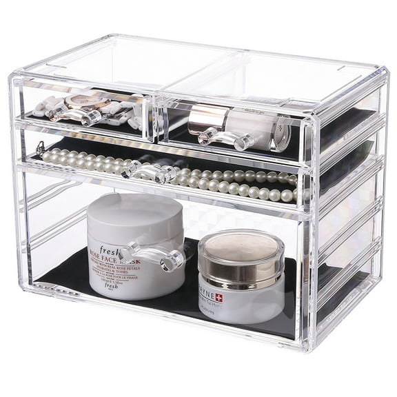 OnDisplay Iris 4 Drawer Cosmetic/Jewelry Organizer