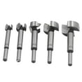 thumbnail image 1 of Forets, Forstner de Tige Ronde Forstner Bit 5Pcs Dent de Scie Dentelée pour le Travail du Bois, 1 of 8