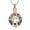 A-Rose, variant on Cute Cat Circle Tree of Life Urn Necklace for Women Ashes Crystal Cremation Jewelry Memorial Locket for Cat Lovers