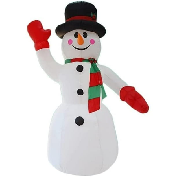 Christmas inflatable toys Decorative Decorative Accessories at the Garden Home De Bonhomme De Bright Inflatable Christmas lighting