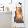 thumbnail image 5 of GZHJMY 2PCS Flame Baseball Cotton Towel Set,Quick Drying Face Towel,Soft and Breathable Bath Towel Hand Towels for Bathroom, Gym, Beach Washcloths, 5 of 7