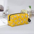 thumbnail image 6 of Uemuo Funny Chicken Pattern Portable Toiletry Bags with Handle, Waterproof travel Make up Bags for Women, Large Capacity Travel Cosmetic Bags, 6 of 9