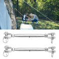 thumbnail image 3 of Jaw Turnbuckle, Stainless Steel Jaw Turnbuckle Durable  for Wire Rope Cable, 3 of 7