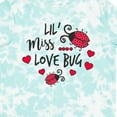 thumbnail image 4 of Inktastic Lil Miss Love Bug with Lady Bug and Hearts Girls Toddler T-Shirt, 4 of 5
