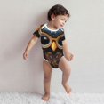 thumbnail image 4 of Rocae Quirky Owl With Glasses for Baby Cotton Short-Sleeve Bodysuits for Unisex Onesies Bodysuit-6 Months, 4 of 7
