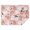Pink Hued Cute, variant on Psychedelic Halloween Pattern Rectangle Tablecloth 60"x84",Waterproof Polyester Rectangle Table Cloth, Wipeable Spillproof Polyester Tablecloth for Dining, Camping, Indoor and Outdoor