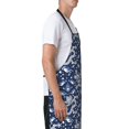 thumbnail image 3 of Fuzoiu Dragon Print Adjustable Waterproof Apron with Pockets,Waterproof Apron for Cooking, Gardening, and Art Projects, 3 of 8